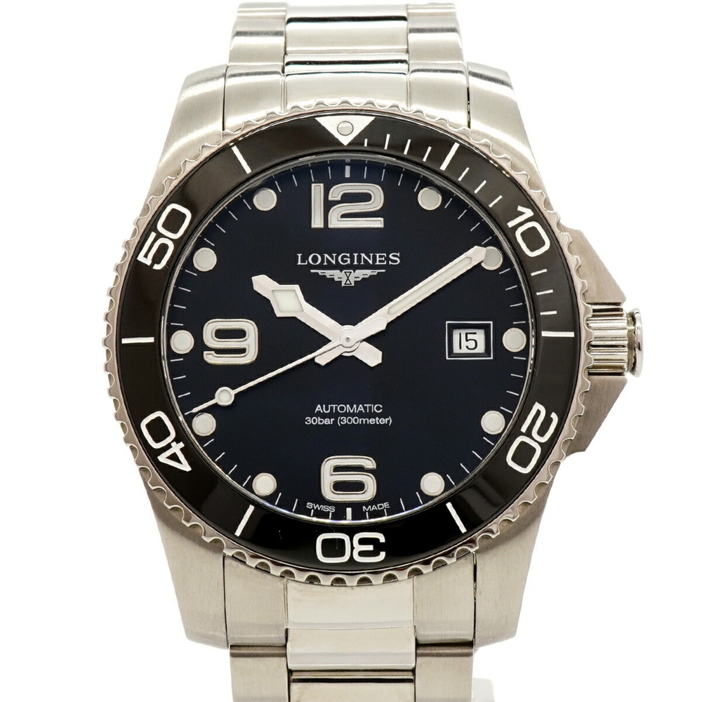 Longines HydroConquest L3.781.4.56.6 Black Dial Men's Watch
